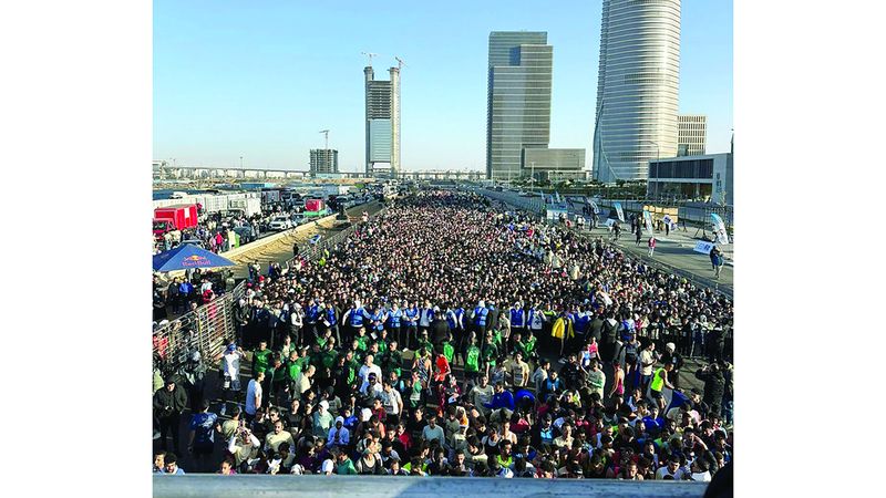 | سباق زايد الخيري يجذب 50 ألف مشارك في مصر