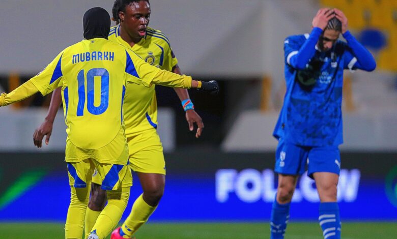 الدوري السعودي للسيدات.. النصر يلتهم الهلال برباعية في الديربي - Scores